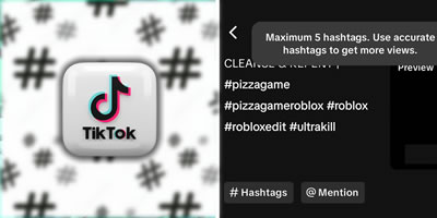 tiktok limits hashtags to enhance user experience