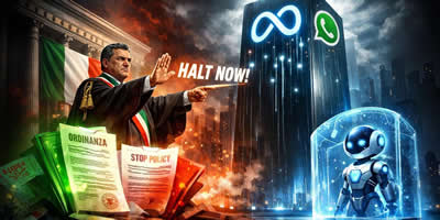 italy orders meta to halt whatsapp policy restricting rival ai chatbots