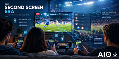 The Second Screen Era: How Live Sports Are Driving Social Media Engagement
