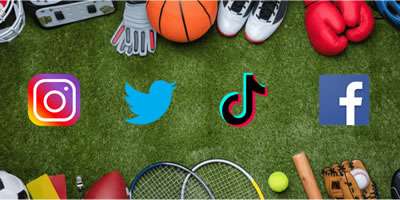 how social media affects sports and exercising habits