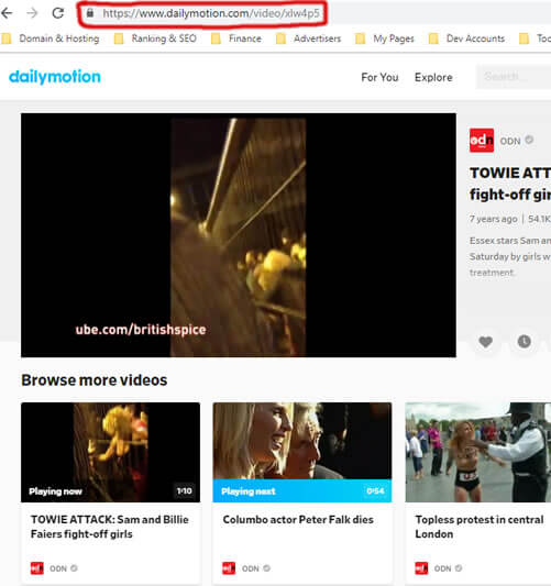 download videos from dailymotion